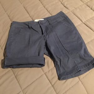 Navy blue bebop short knee